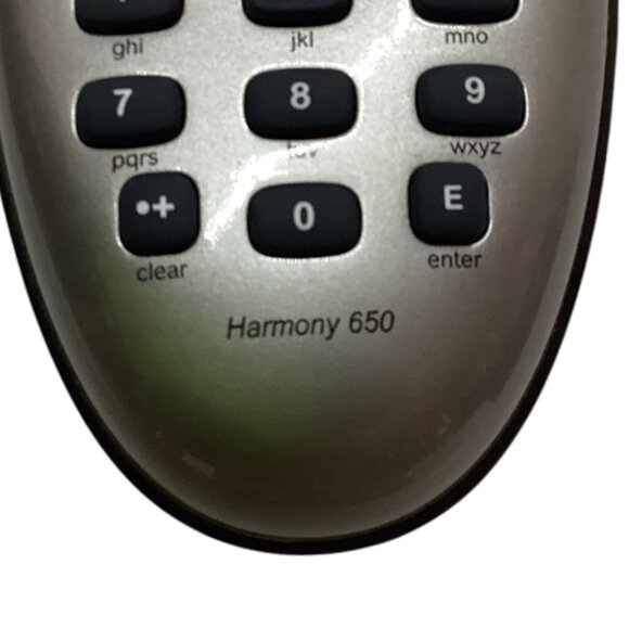 Logitech Harmony 650 Infrared Universal All in one Remote Control Tested Working - Picture 3 of 4